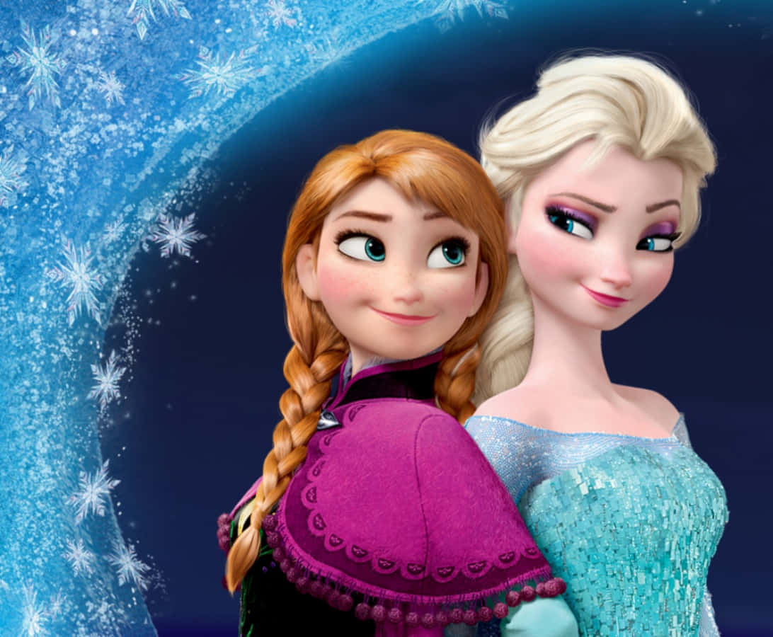 Sisters reunited- Elsa and Anna