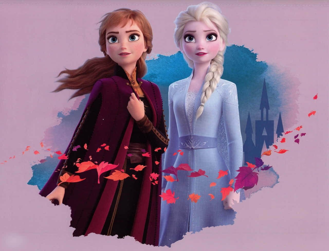 Schwesternund Beste Freundinnen - Elsa Und Anna Aus Disneys Die Eiskönigin