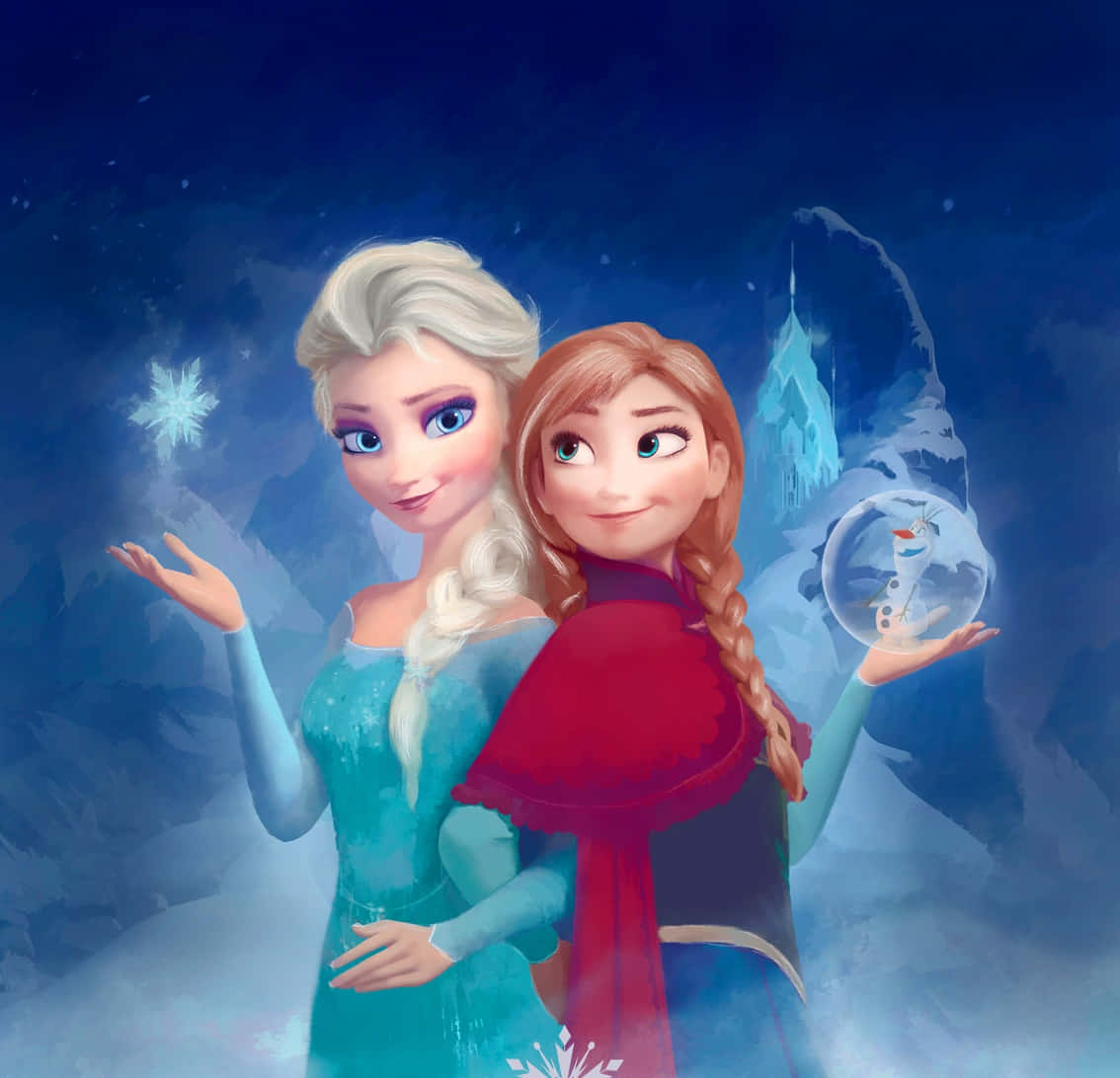 Systrarför Alltid - Elsa Och Anna Från Frost
