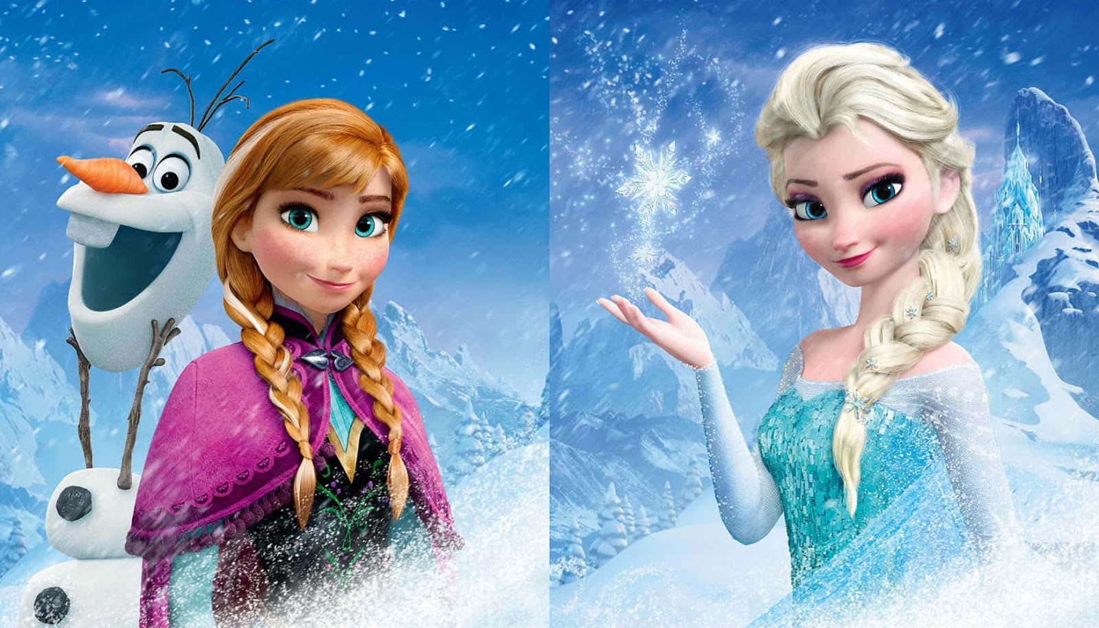 Sisters Anna and Elsa of Arendelle