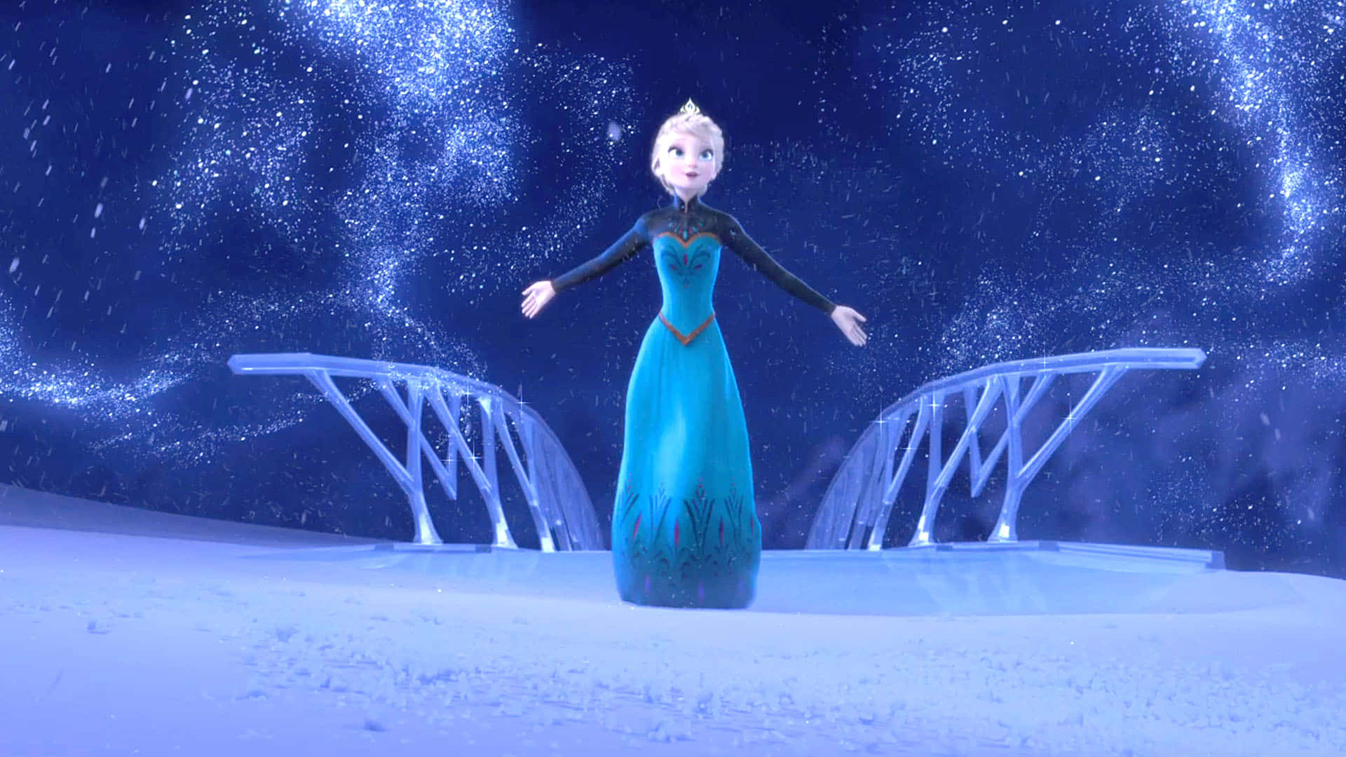 Enmagisk Udsigt Af Elsa