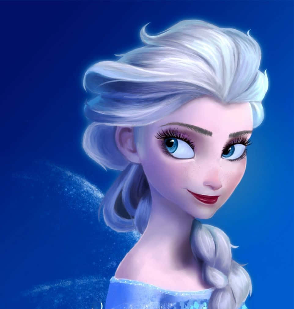 Lapotente Regina Elsa Di Frozen Di Disney