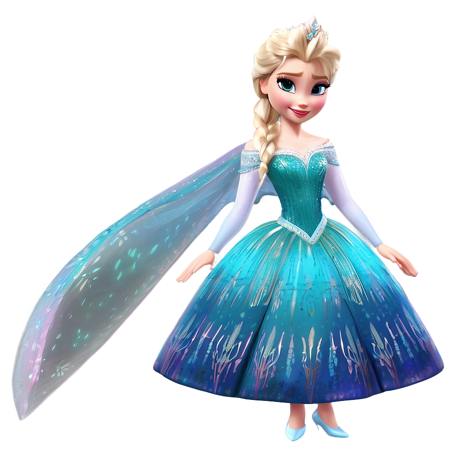 Elsa Coronation Dress Png Ovh PNG