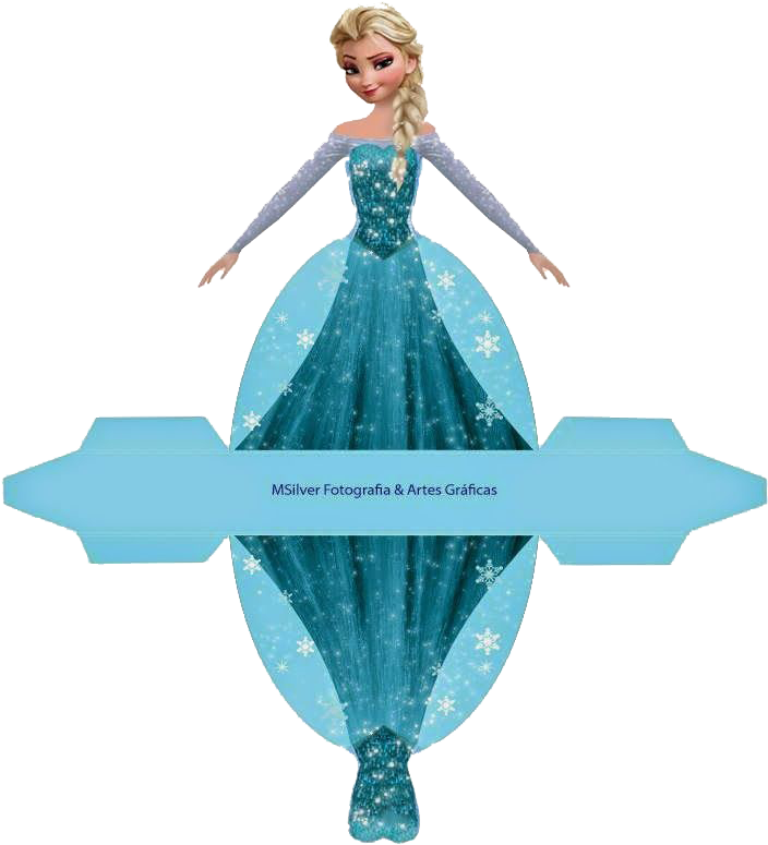 Elsa Frozen Character Cutout PNG