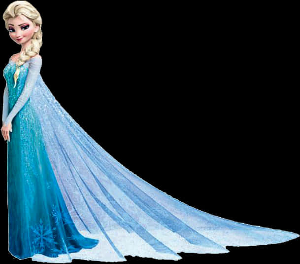 Elsa Frozen Character Image PNG