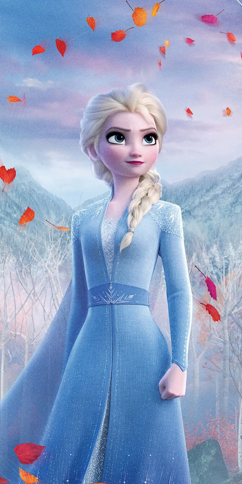 Imágenesde Elsa Con Vestido Azul Claro De Frozen.