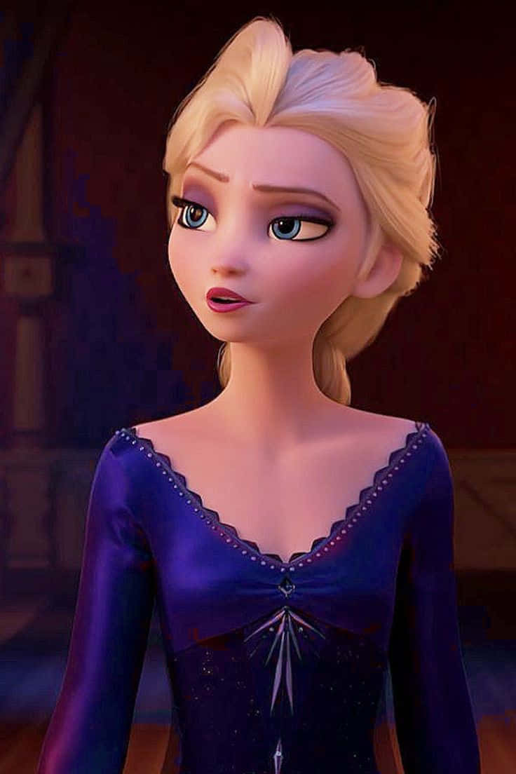 Hermosaimagen De Elsa De Frozen