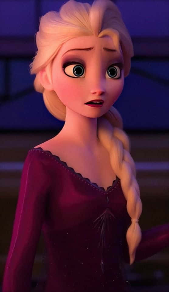 Anxious Elsa Frozen Pictures