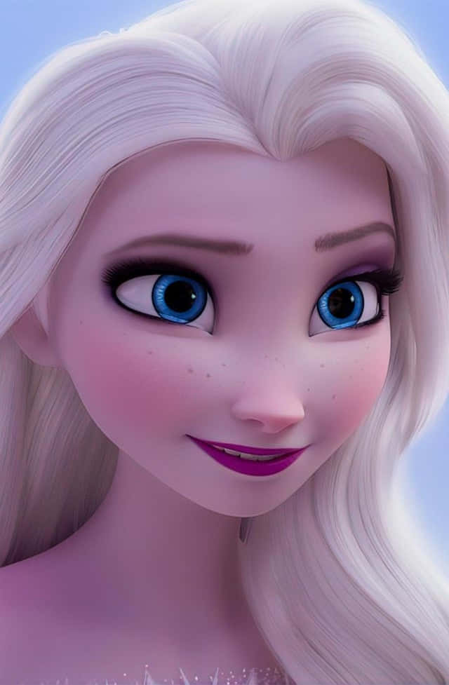 Imágenesde Elsa De Frozen En Primer Plano.