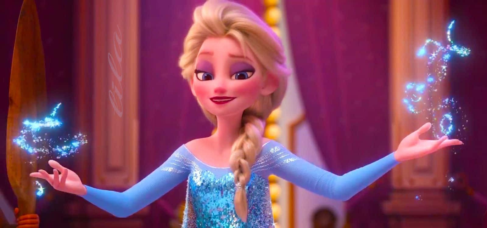 Elsa In Ralph Breaks The Internet Wallpaper