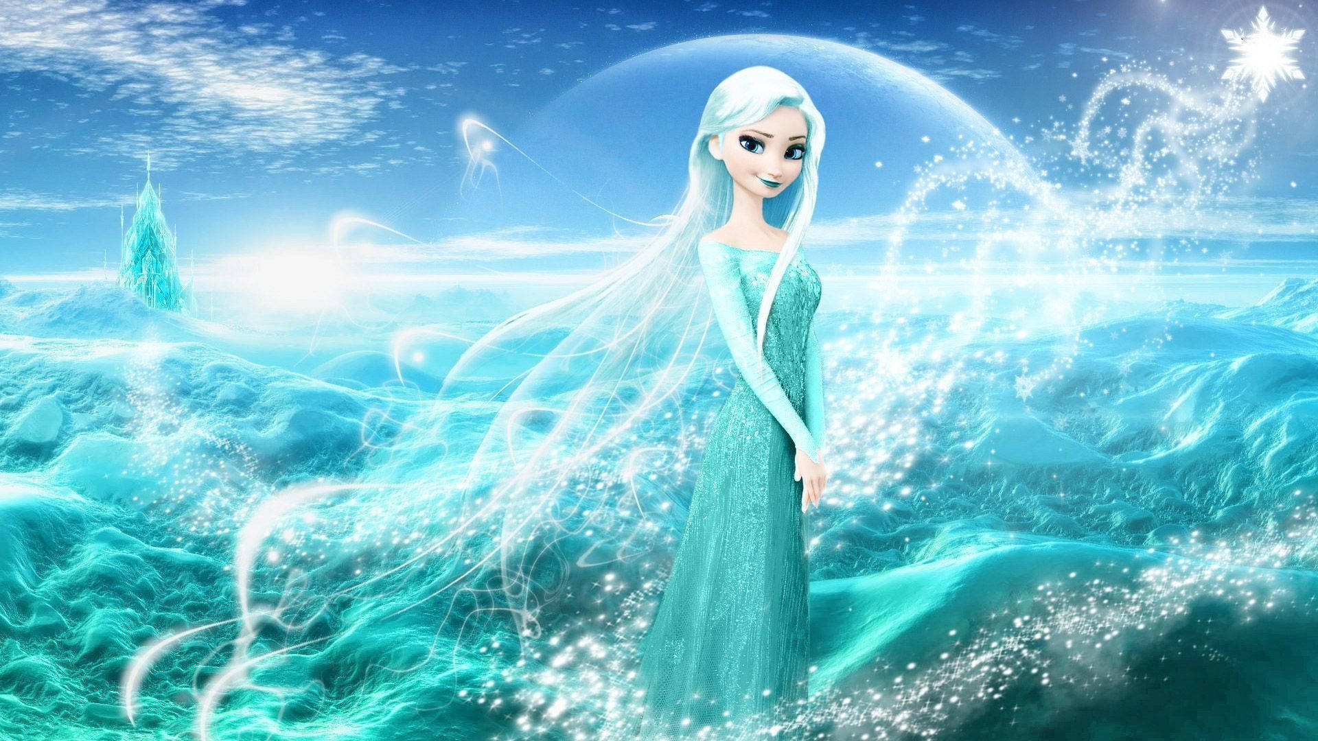 Elsa On Sea Frozen 2 Wallpaper