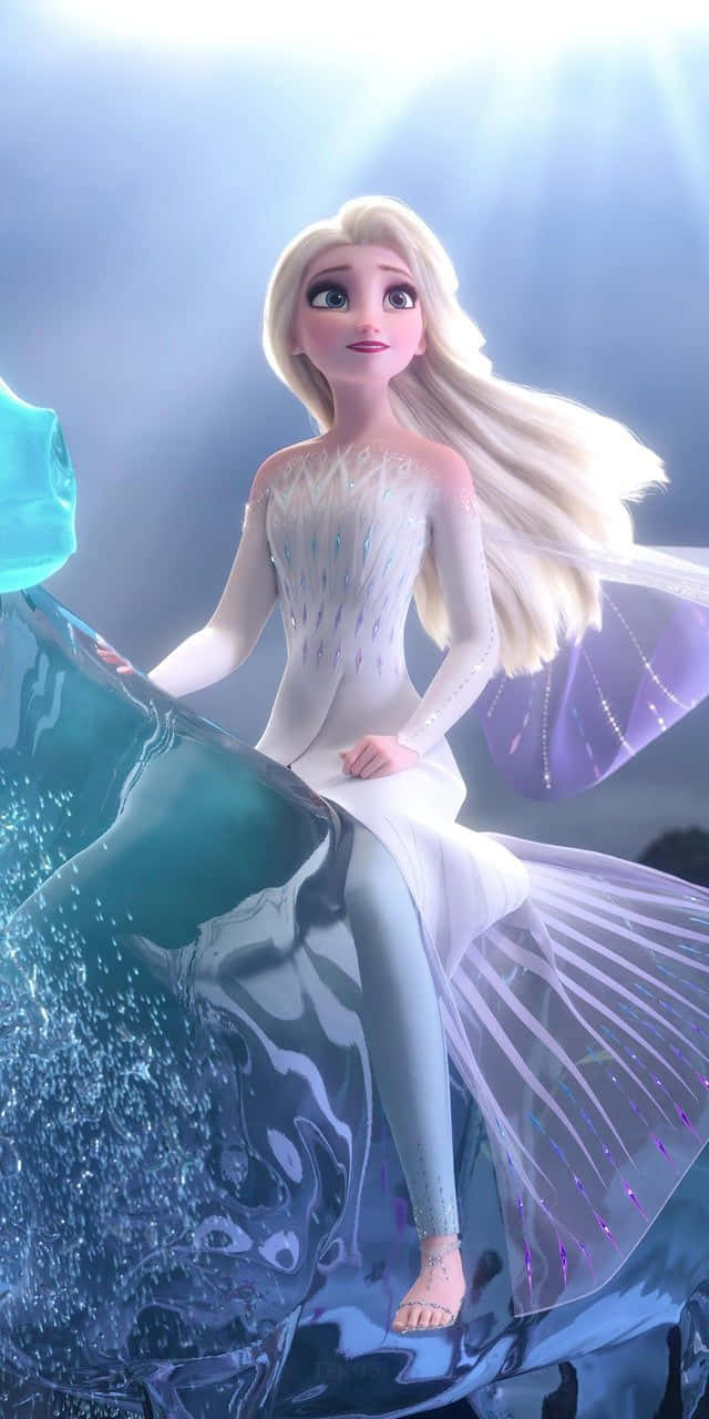 Elsa og Anna i Frozen Wallpaper