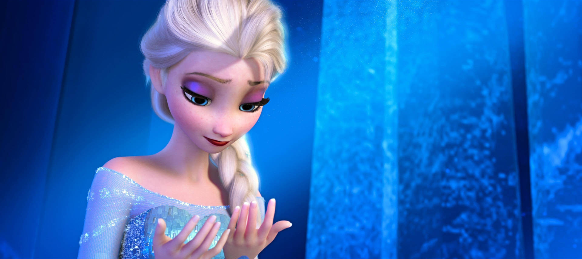 Elsa's Magical Hands Wallpaper