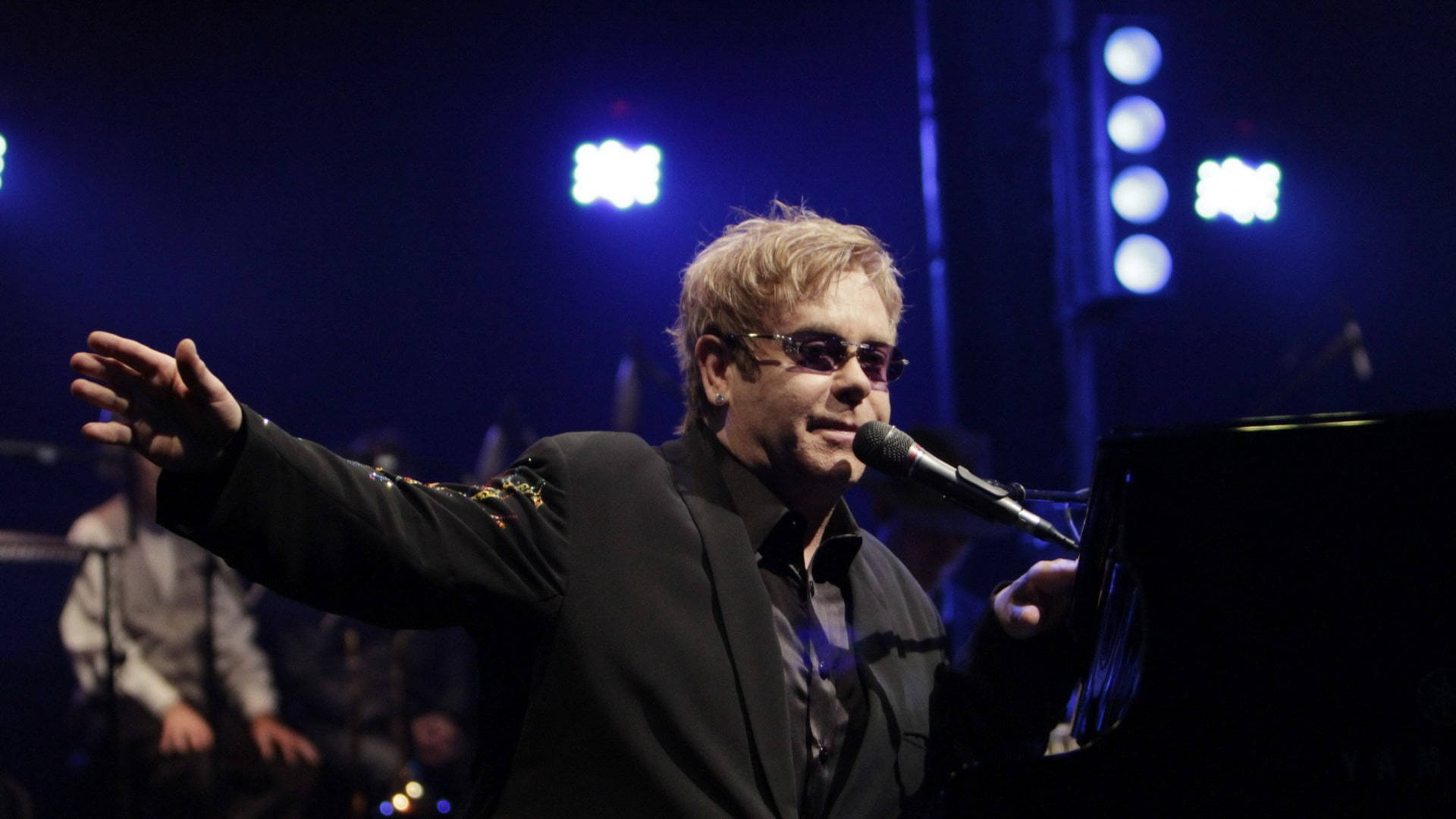 Elton John Music Concert Performance Background