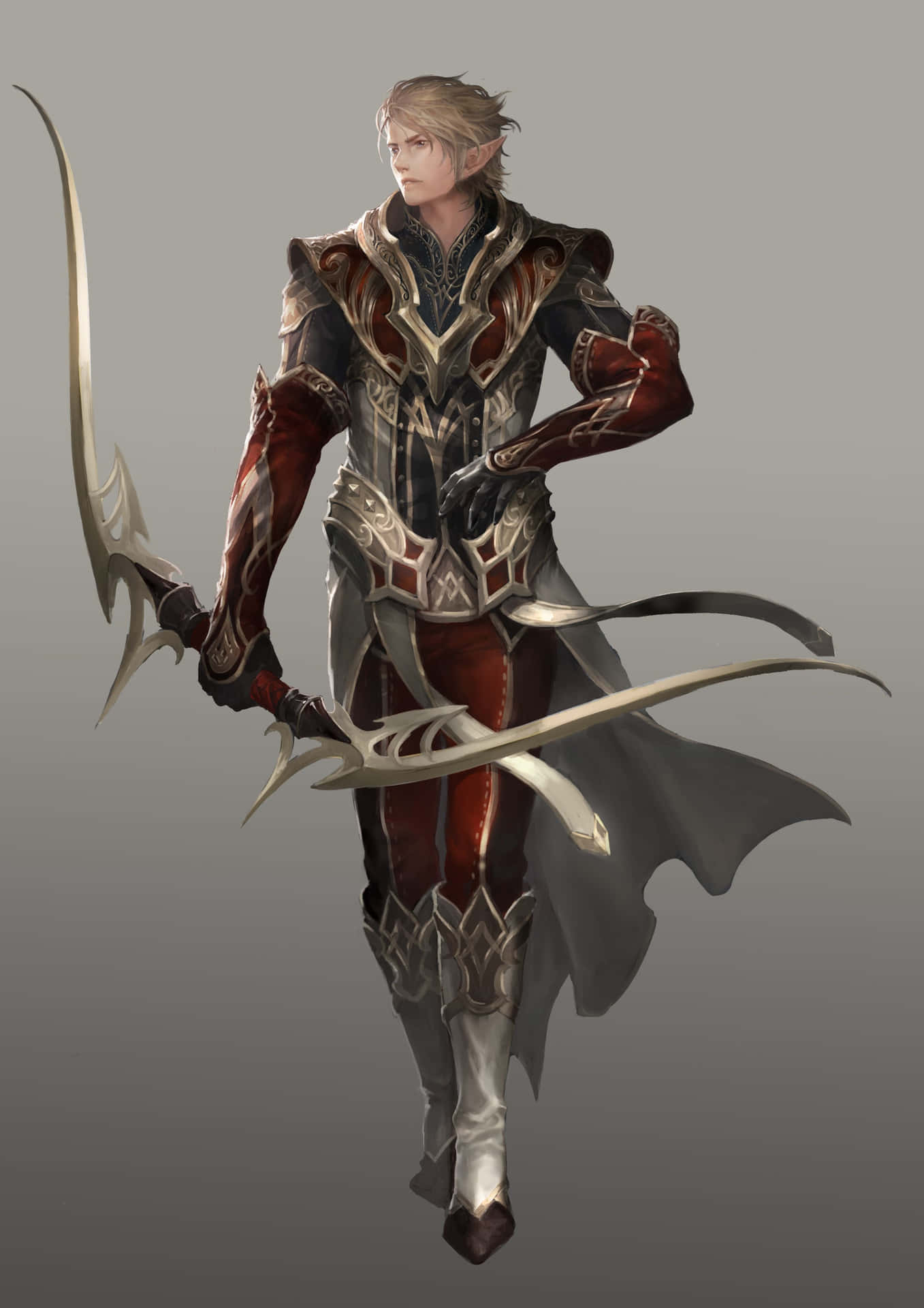 Elven Warriorin Armor Wallpaper