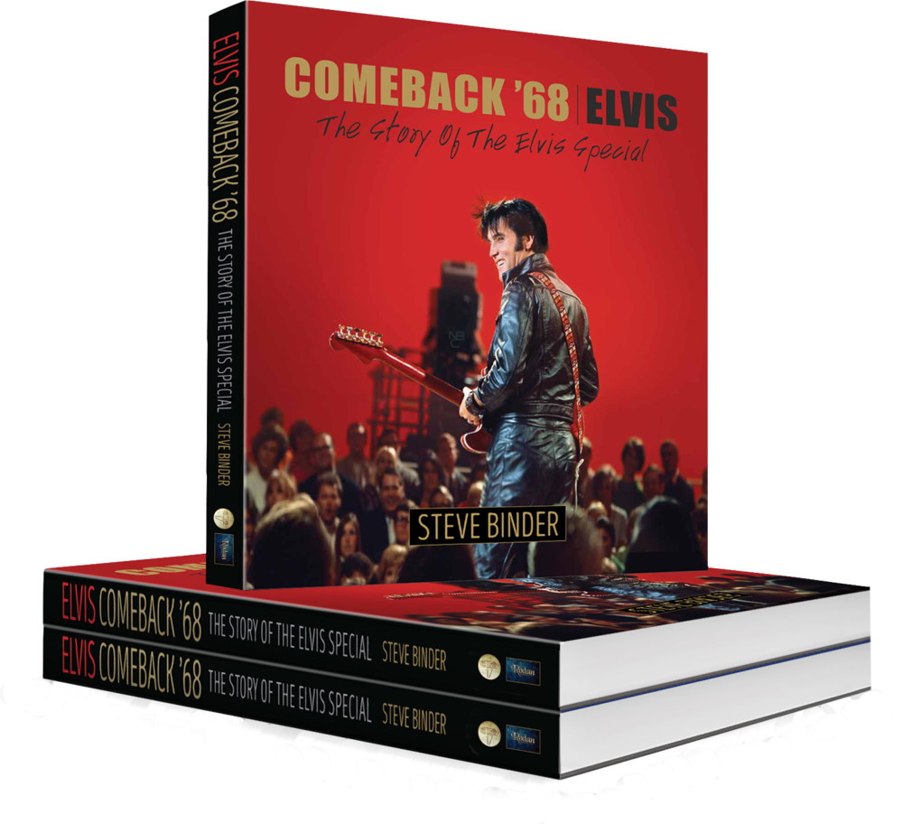 Elvis Comeback68 Book Cover PNG