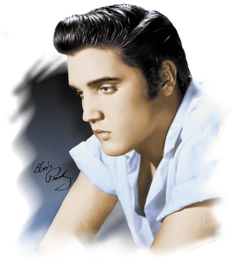 Elvis Presley Classic Portrait PNG