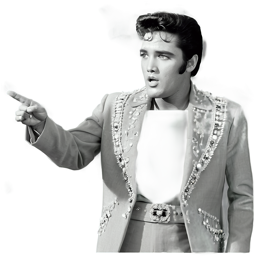 Download Elvis Presley In The 60s Png Kpo33 | Wallpapers.com