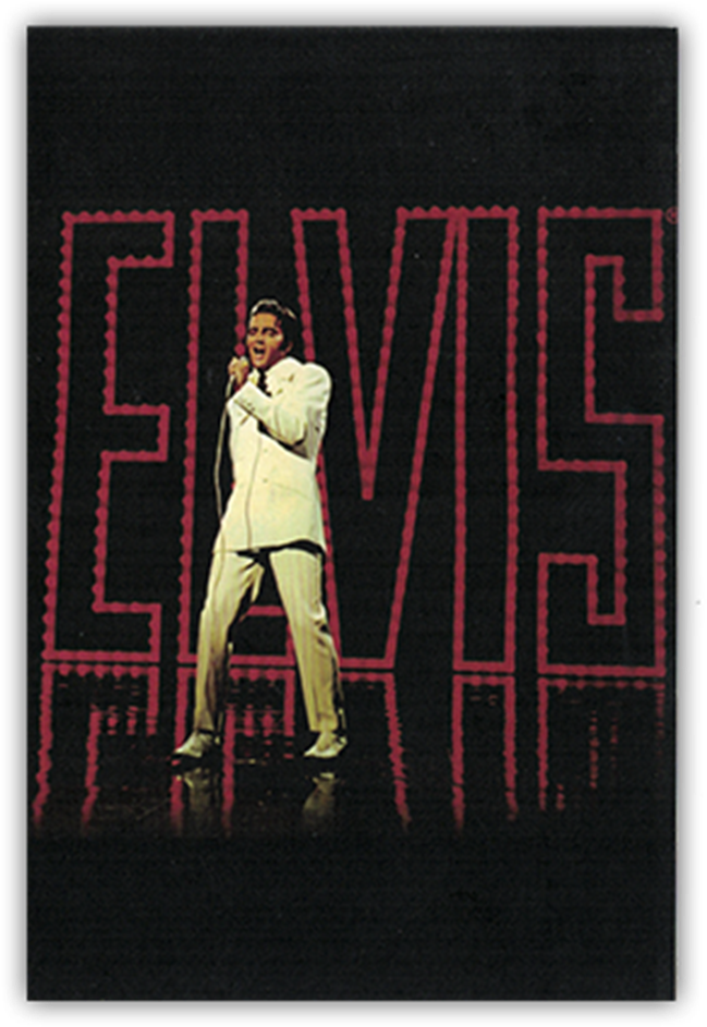 Elvis Presley Performingon Stage PNG