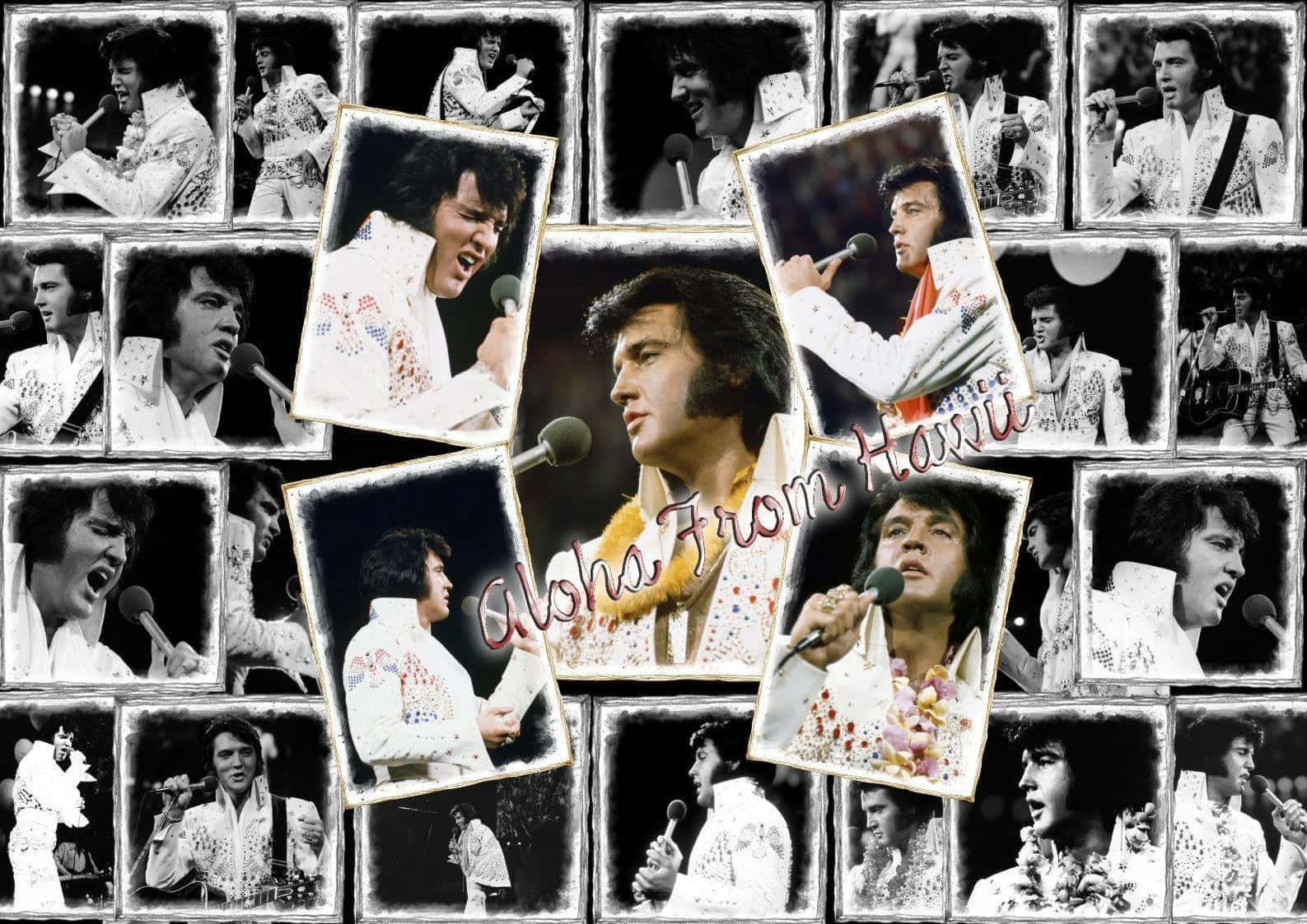 Elvis Presley, the King of Rock