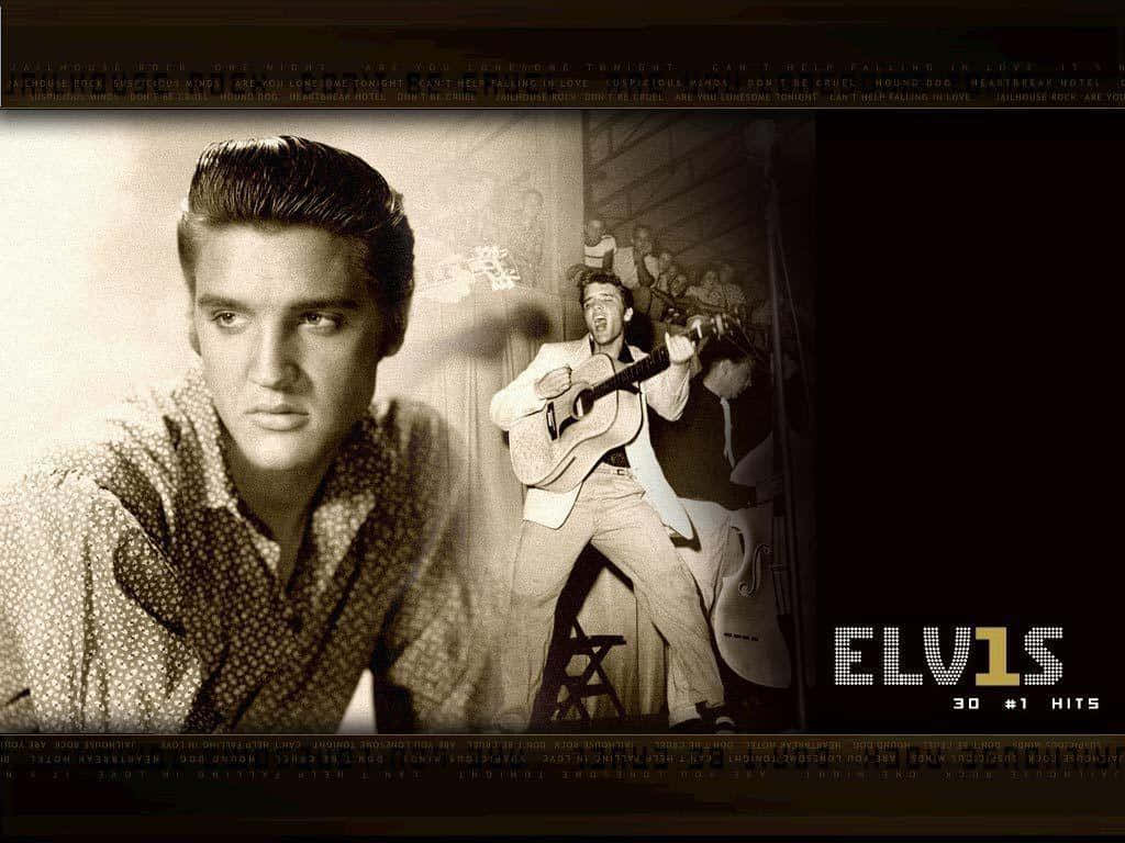 Elvis Presley, King of Rock and Roll