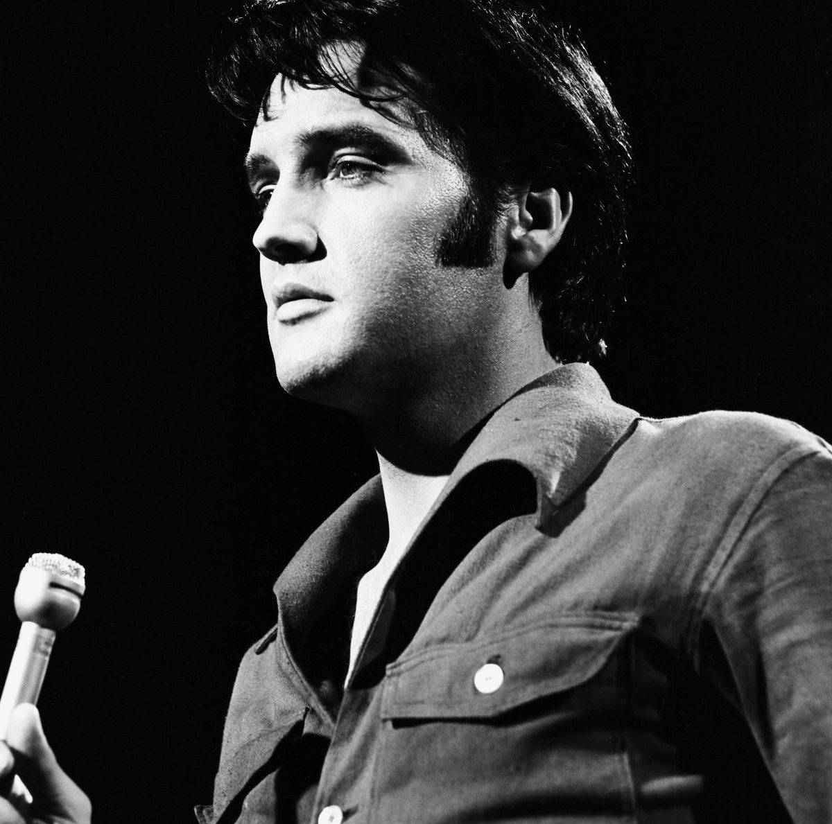 Elvis Presley Serious Look