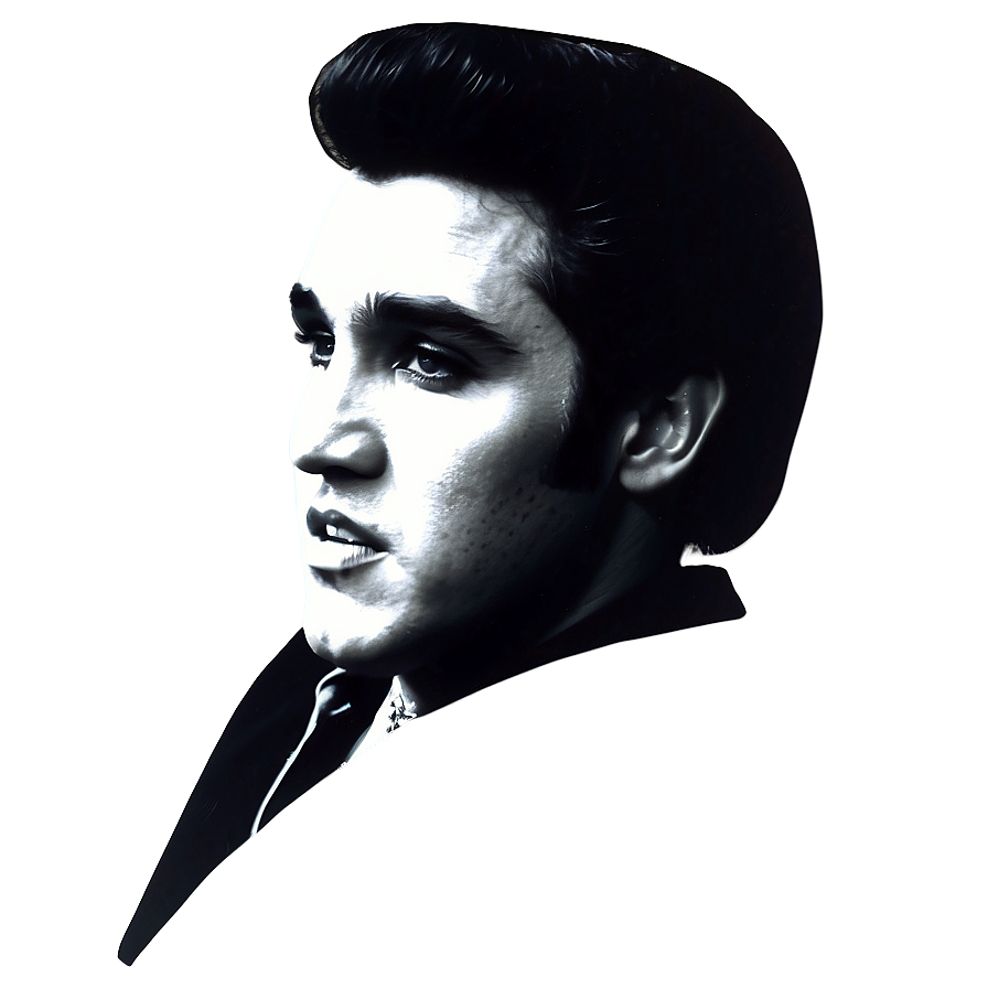 Download Elvis Presley Silhouette Png 3