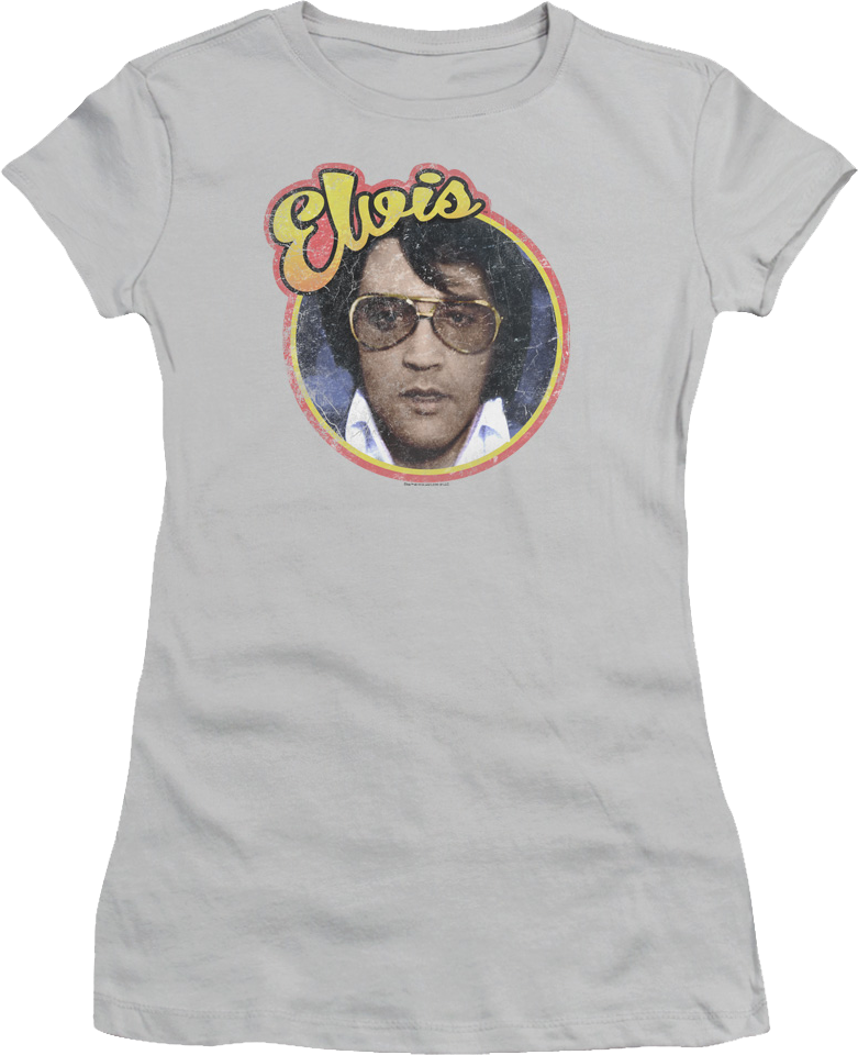 Elvis Presley Vintage T Shirt Design PNG