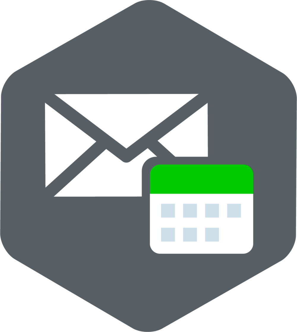 Email Calendar Icon PNG