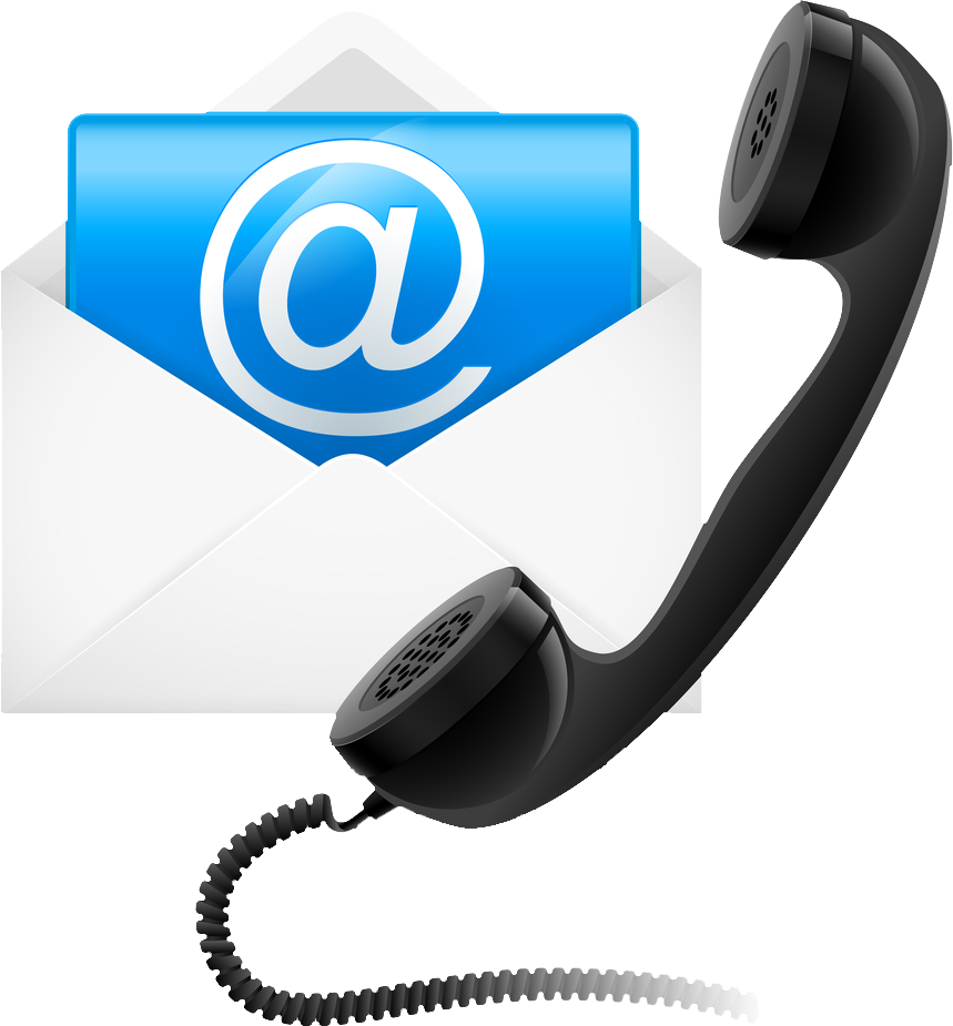 Email Communication Telephone Concept PNG