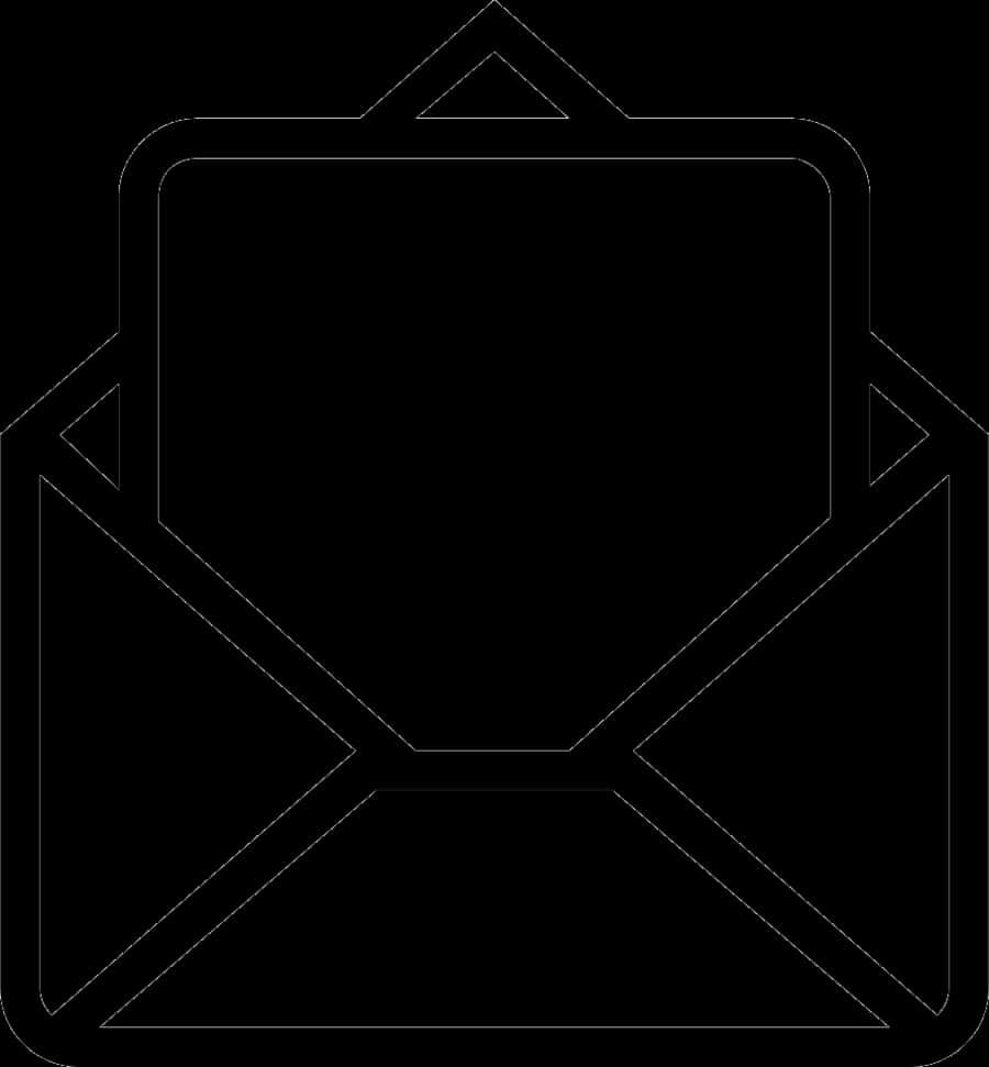 Email Envelope Icon Outline PNG