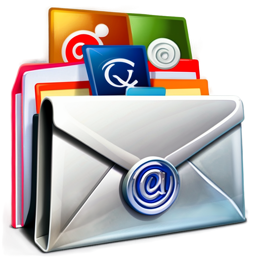 Email Folder Organization Png Edq PNG