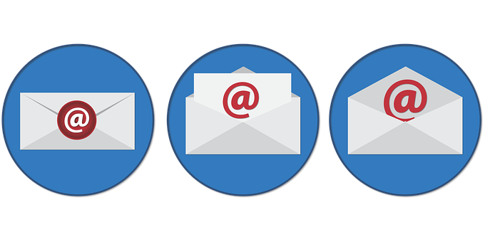 Email Icon Set PNG