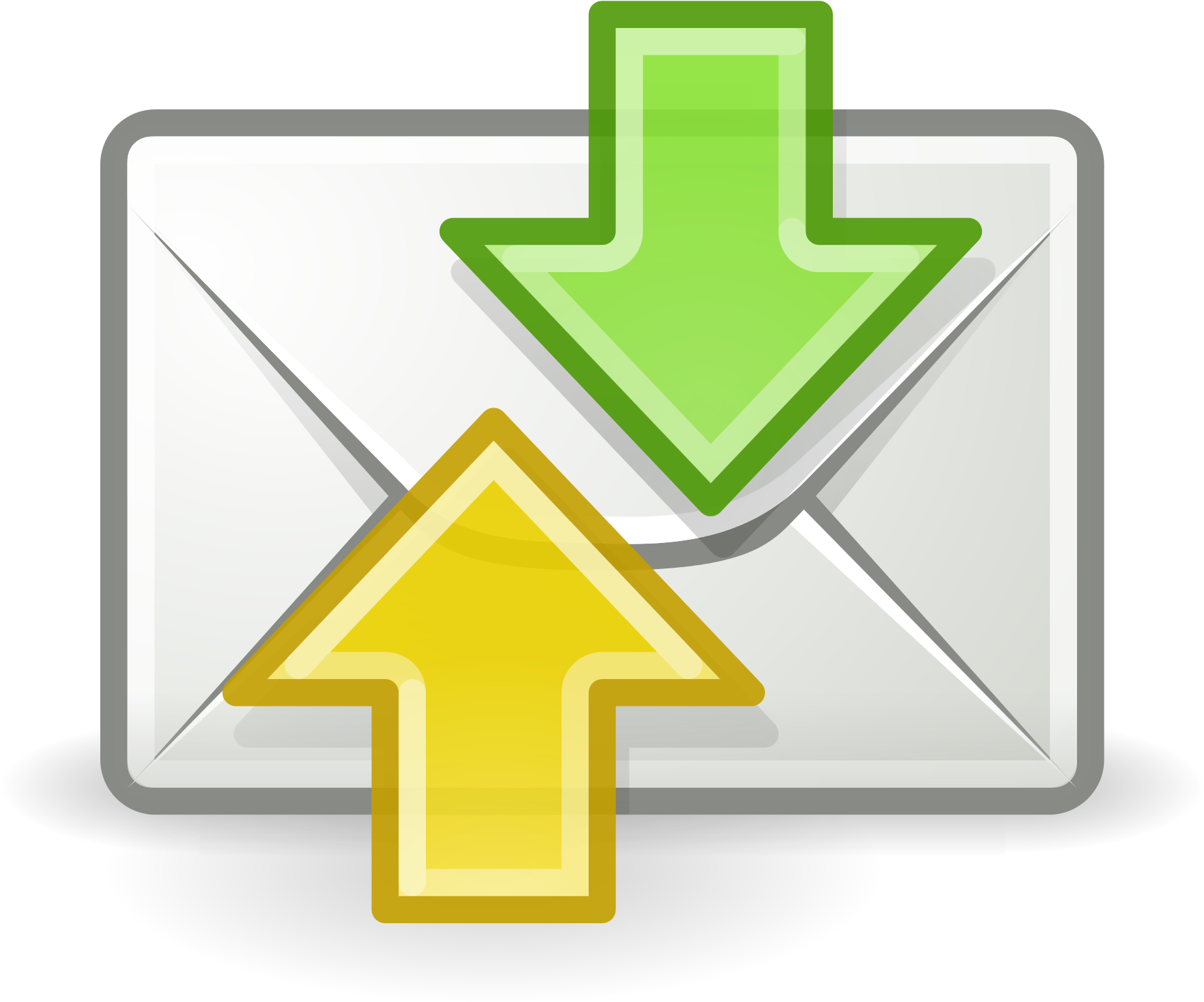 Email Send Receive Icon PNG