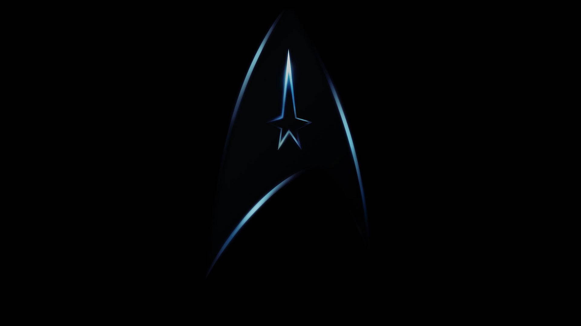 Decent and elegant wallpaper of logo of Star Trek. 