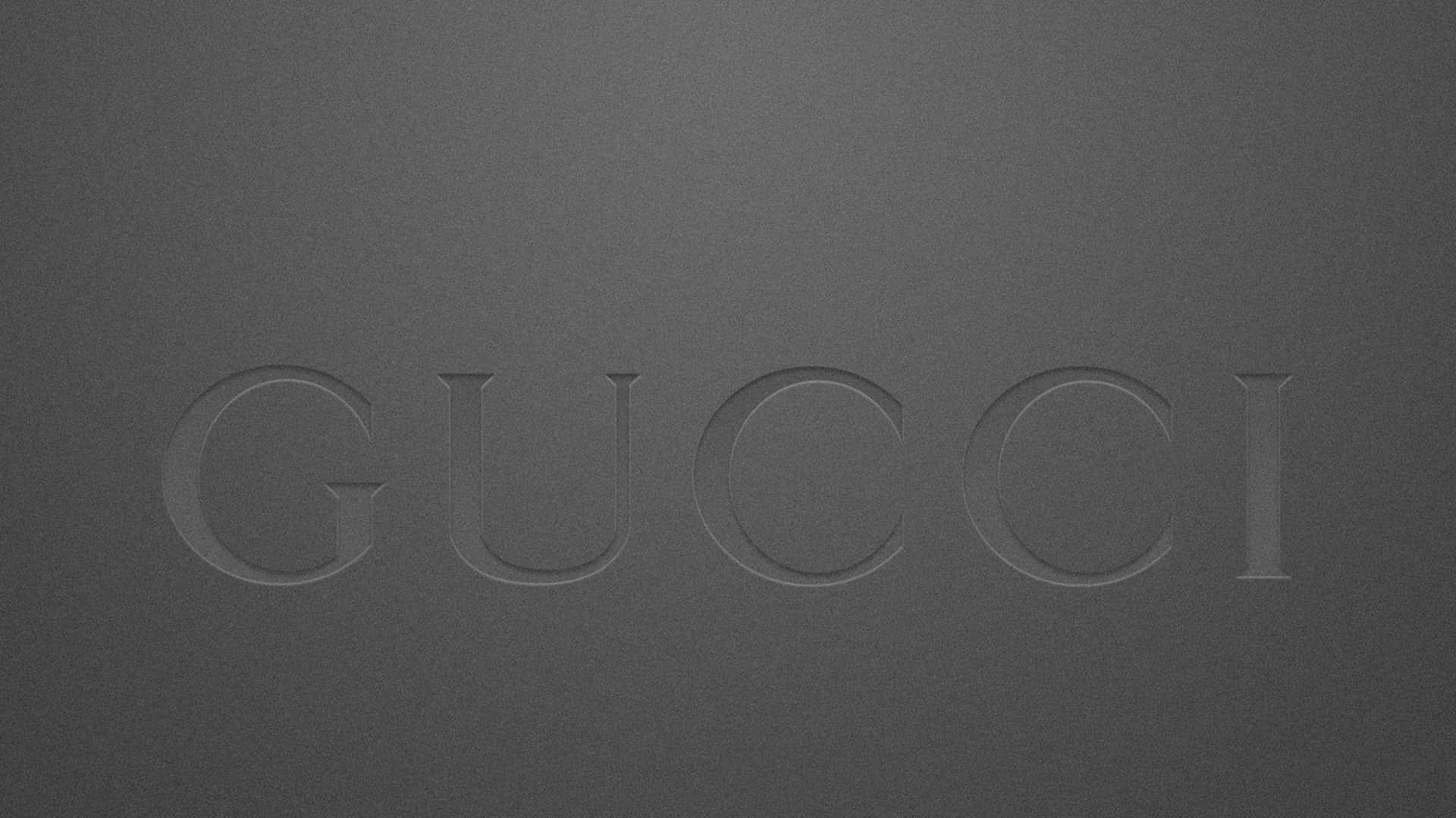 Embossed Gray Gucci 4k Wallpaper