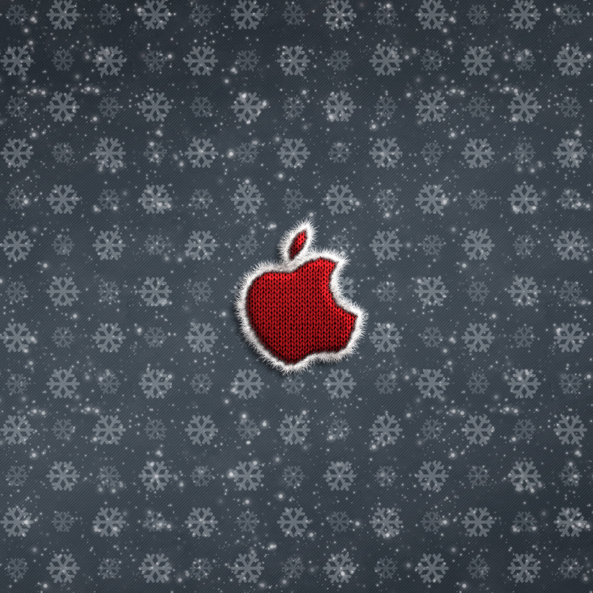 Embroidered Apple Logo 4k Picture