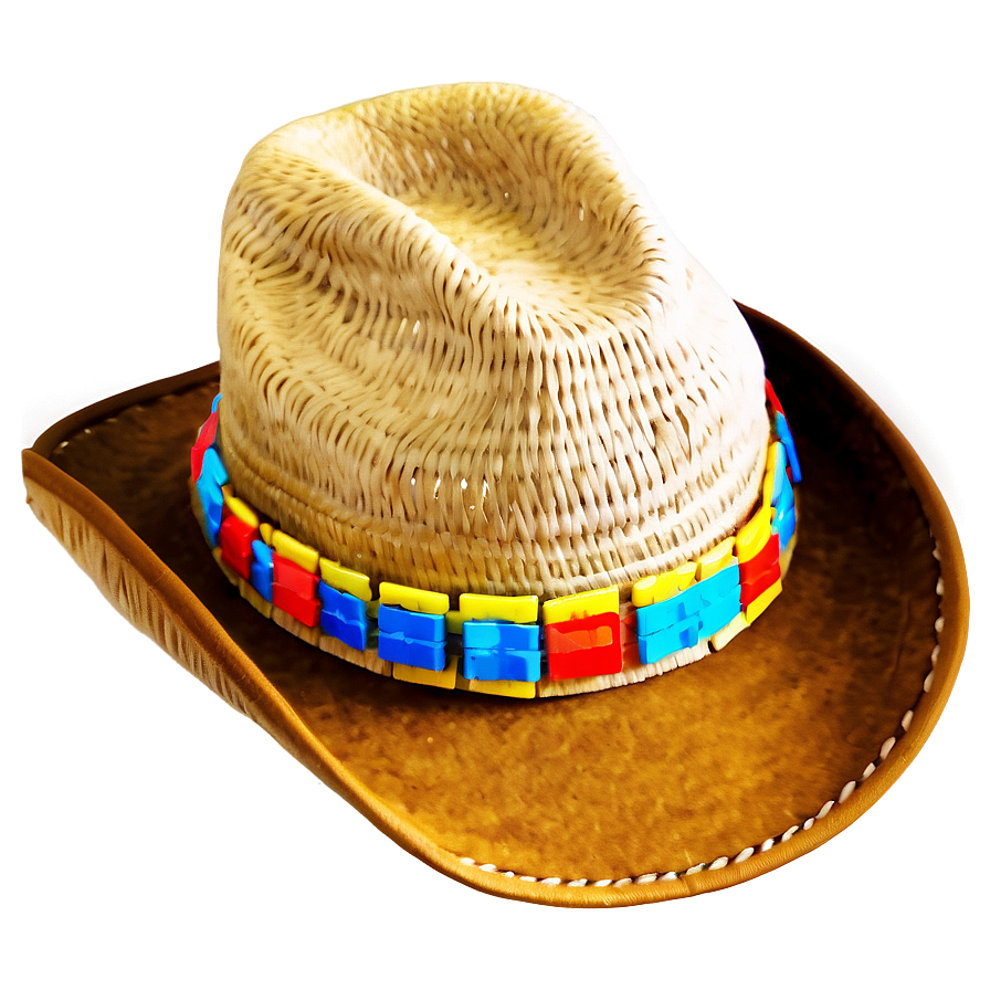 Embroidered Cowgirl Hat Png 40 PNG