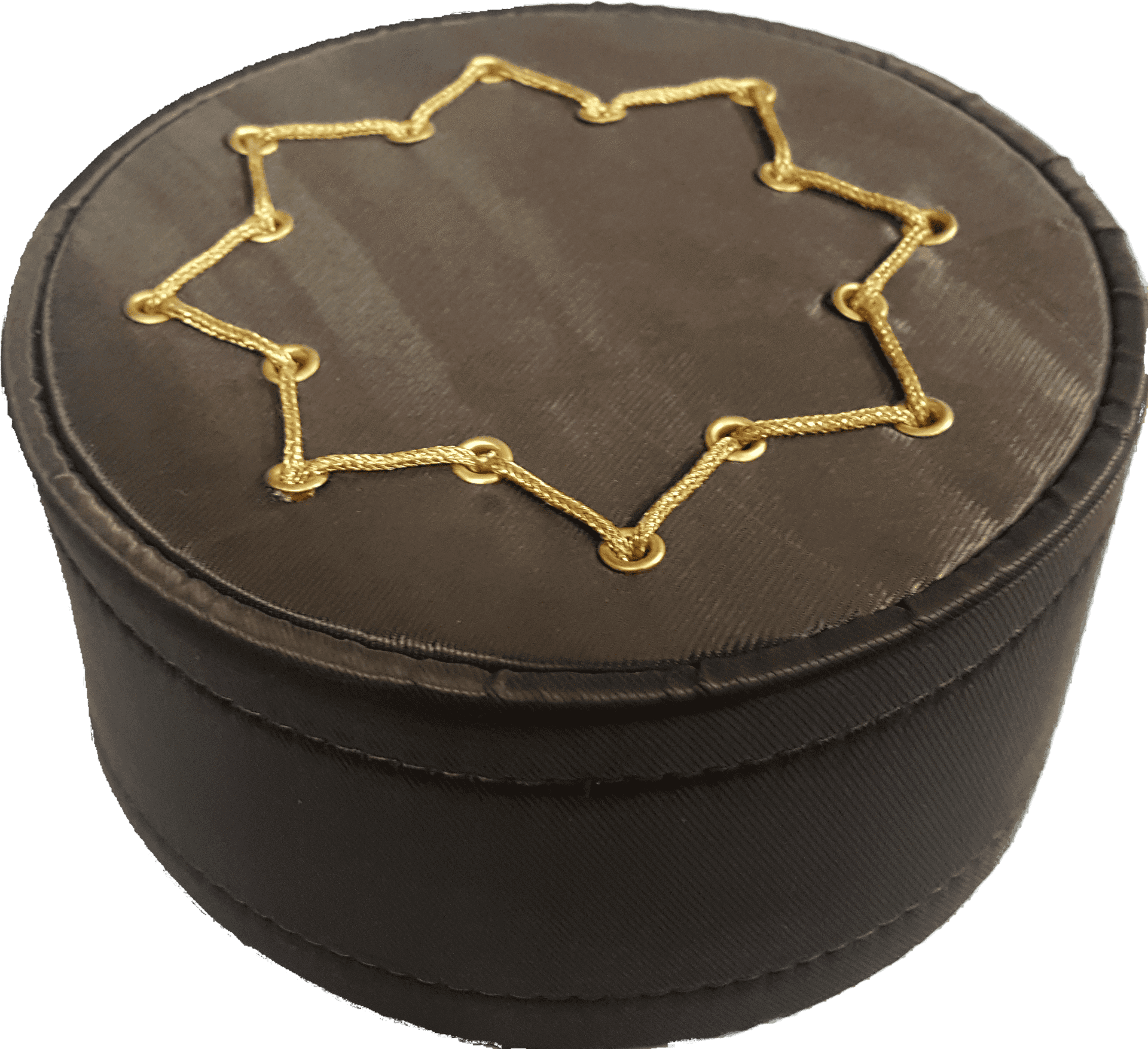 Embroidered Islamic Prayer Cap PNG