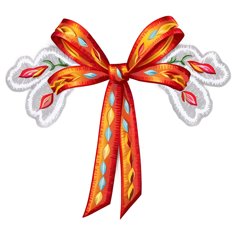 Embroidered Ribbon Png Fsf PNG