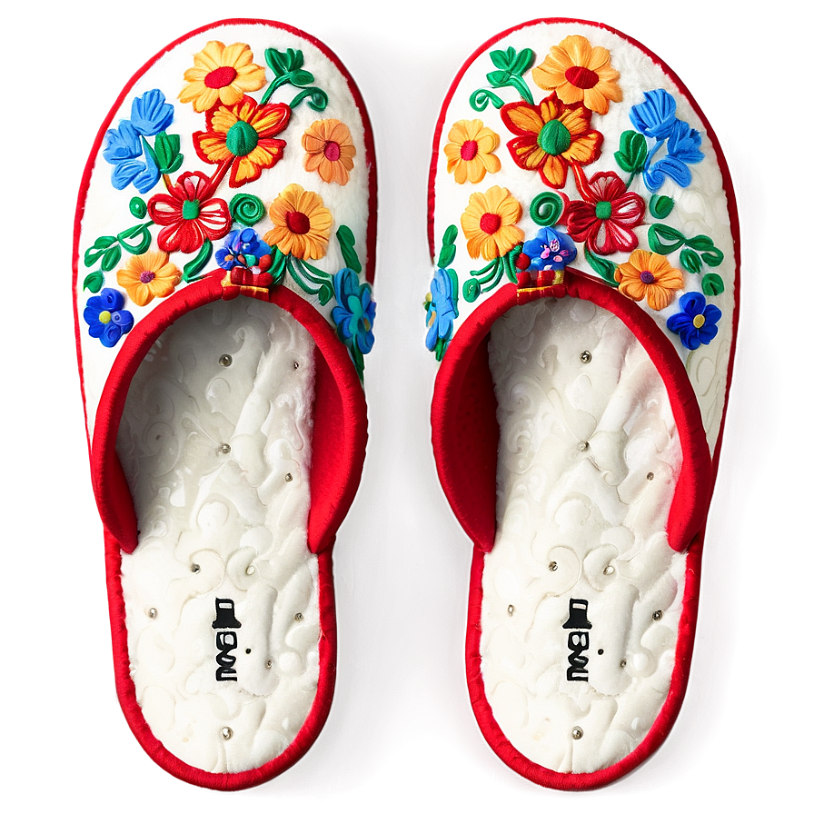 Embroidered Slippers Png 54 PNG