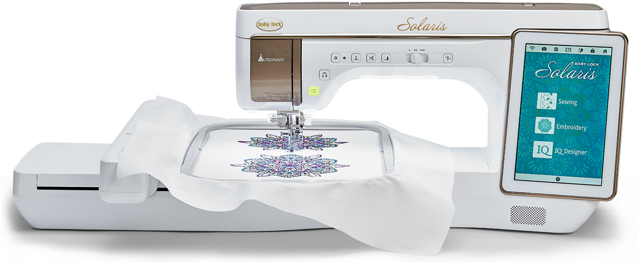Embroidery Machine Baby Lock Solaris PNG