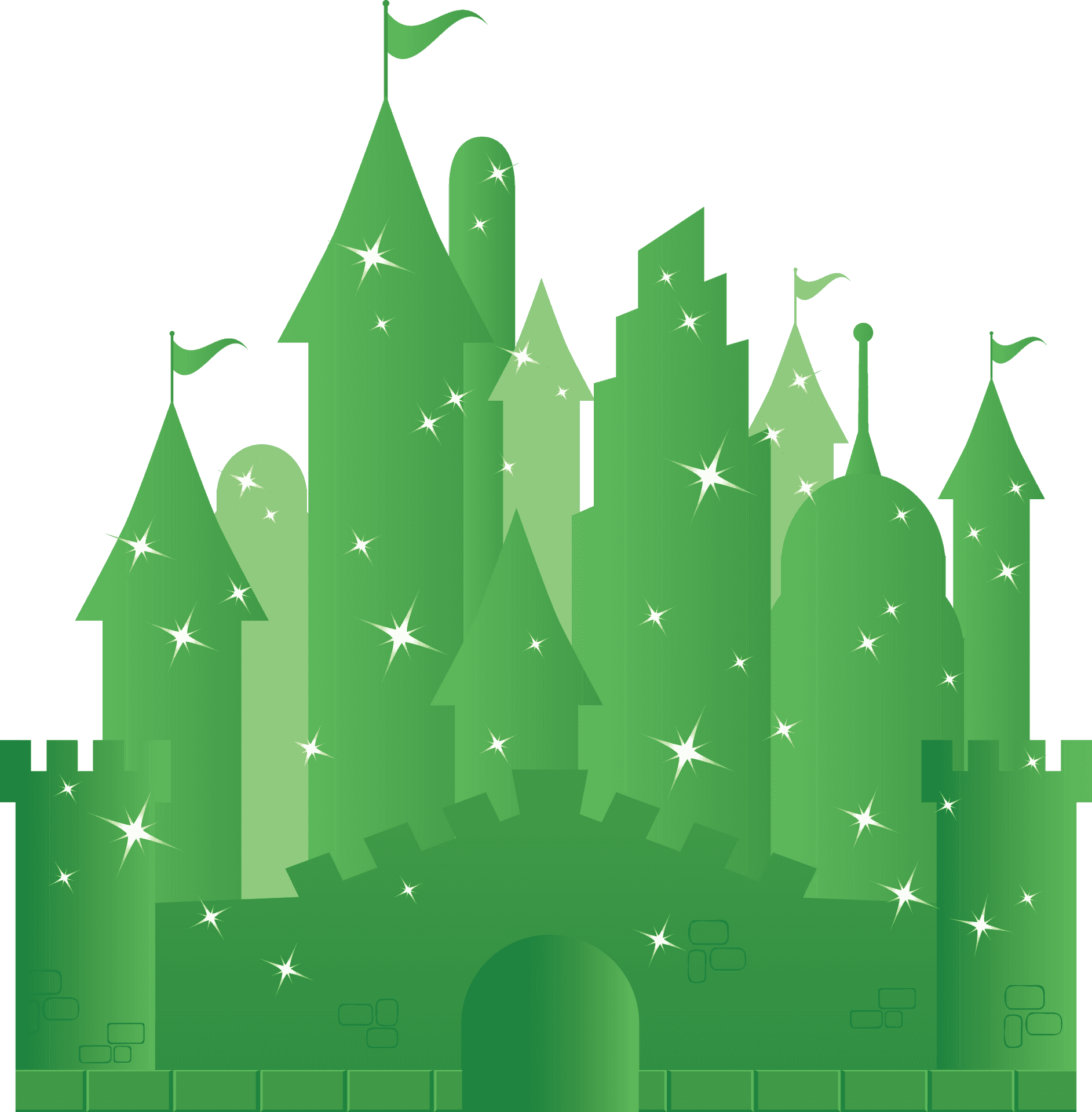 Emerald City Illustration PNG