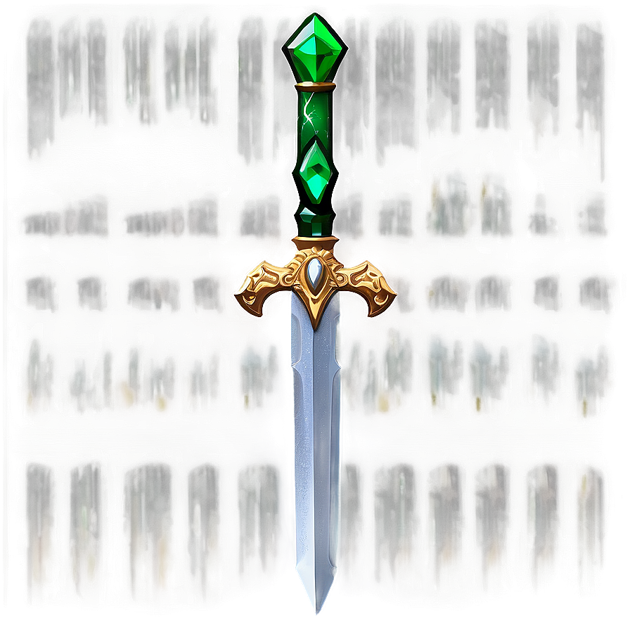 Emerald Dagger Png 38 PNG