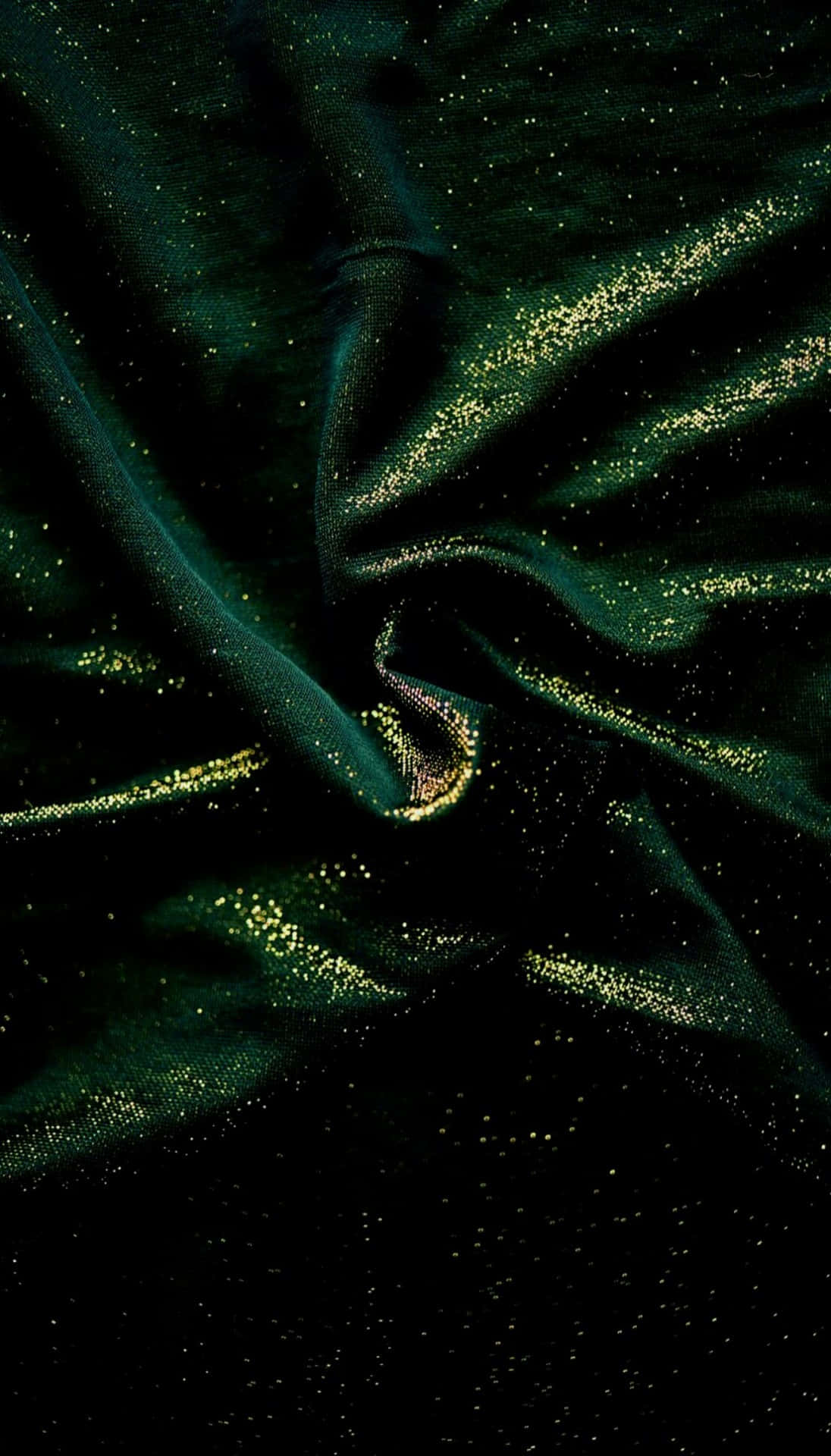 Emerald Glitter Fabric Aesthetic.jpg Wallpaper