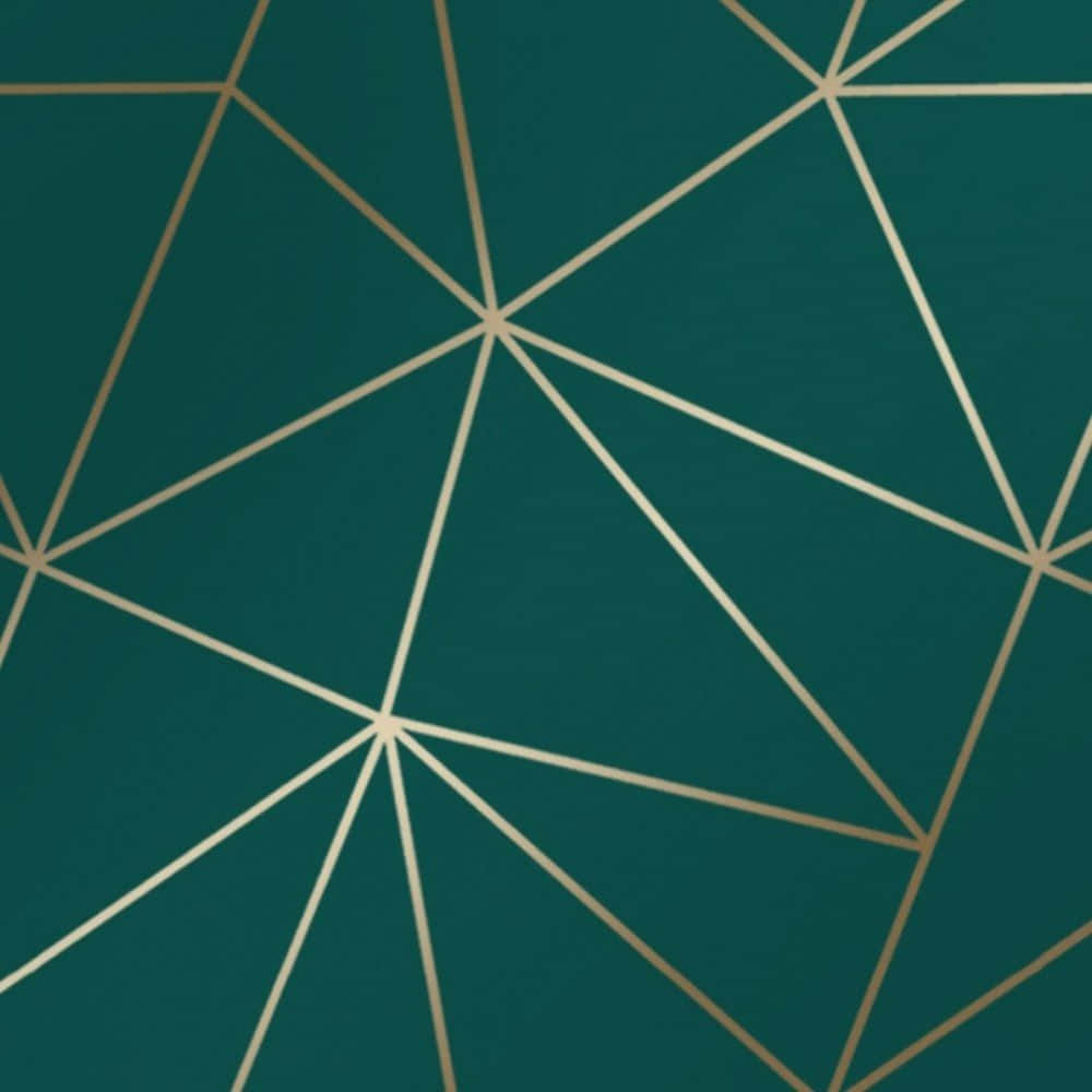 Smaragdgrøn1000 X 1000 Tapet Wallpaper