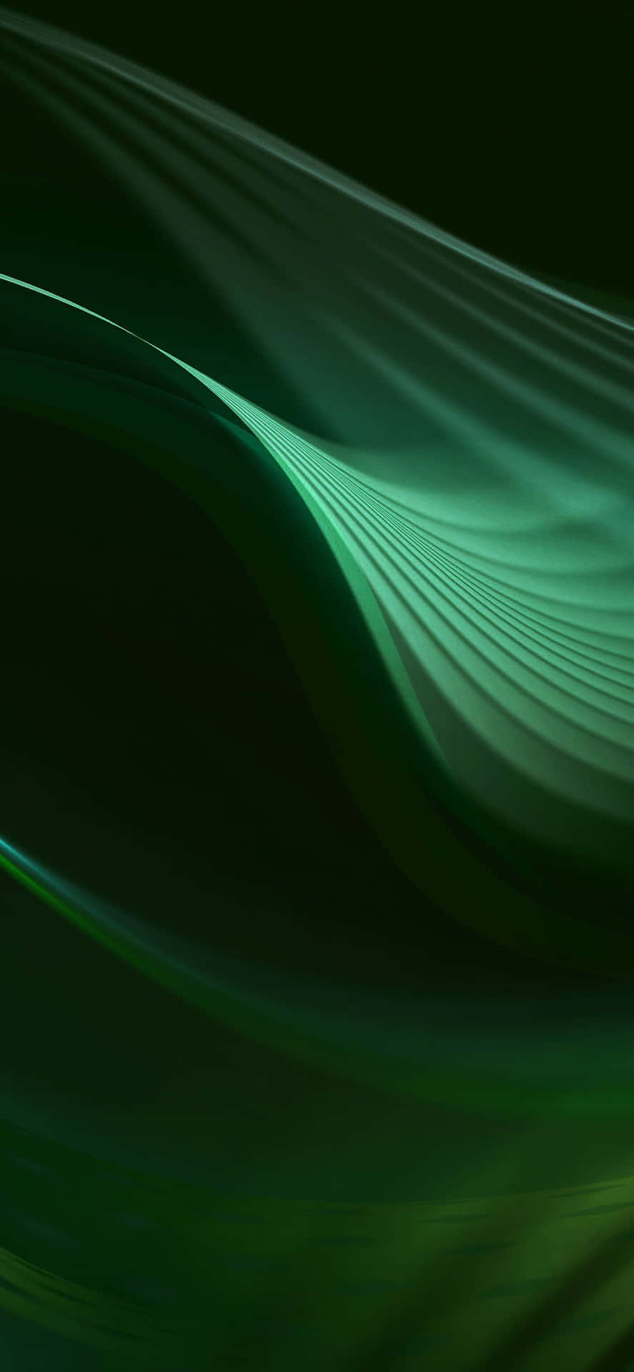 Emeraldgrüner1125 X 2436 Hintergrund Wallpaper