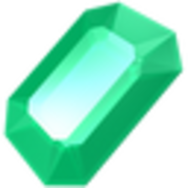 Emerald Green Jade Gemstone PNG