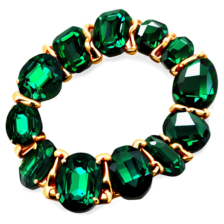 Emerald Necklace Charm Png Jmt16 PNG