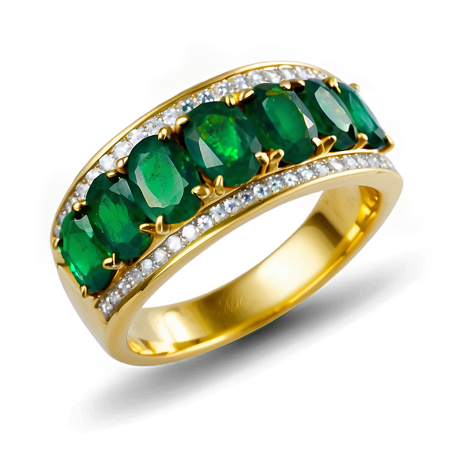 Emerald Ring Png 05242024 PNG